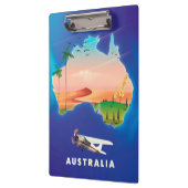 Australien Holiday Reiseplakat Klemmbrett (Links)