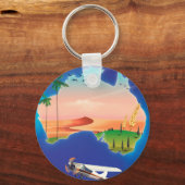 Australien Holiday Reiseplakat Schlüsselanhänger (Vorderseite)