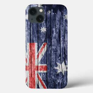 Australien Holzflagge Case-Mate iPhone Hülle