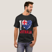 Australien I Liebe Australien T-Shirt (Vorne ganz)