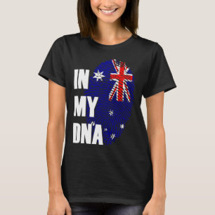 Australien in meiner DNA Männer Frauen Kinder T-Shirt