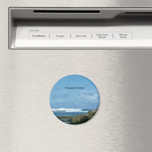 Australien: Insel Kangaroo Magnet (In Situ (Geschirrspüler))