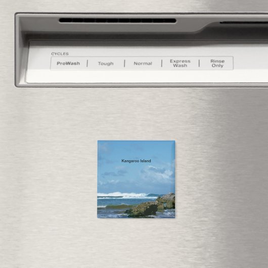 Australien: Insel Kangaroo Magnet (In Situ (Geschirrspüler))