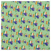 Australien Irland Gay Pride Kleeblatt Stoff (Muster)