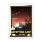 Australien Island Reiseplakat Magnet (Vertikal)