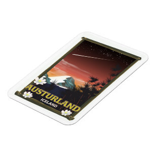 Australien Island Reiseplakat Magnet