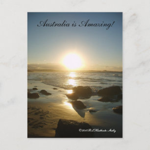 Australien ist Phantastisch! Postkarte