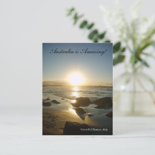 Australien ist Phantastisch! Postkarte! Postkarte (Stehend Vorderseite)