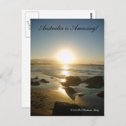 Australien ist Phantastisch! Postkarte! Postkarte (Vorne/Hinten)