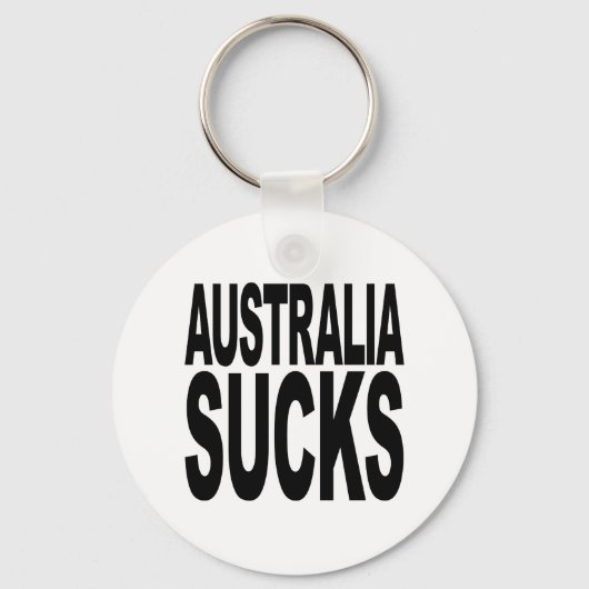 Australien Ist zum Kotzen Schlüsselanhänger (Vorderseite)