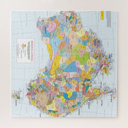 "Australien" Jigsaw Puzzle (Horizontal)