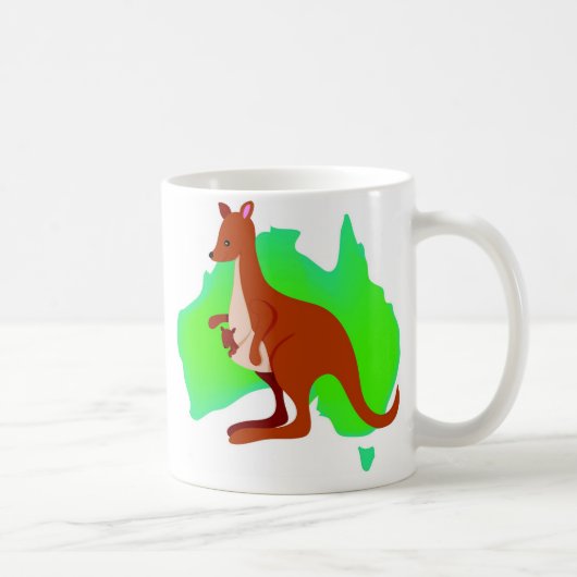 Australien Kaffeetasse (Rechts)