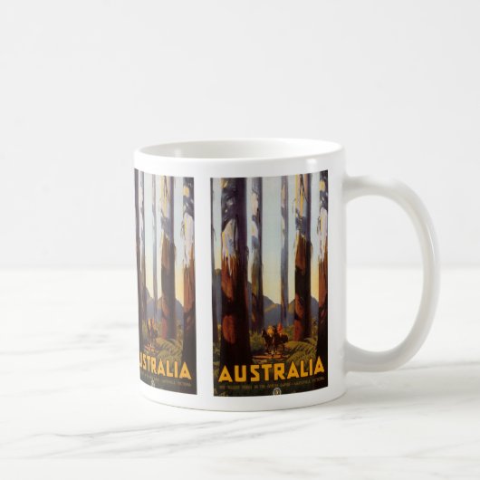 Australien Kaffeetasse (Rechts)