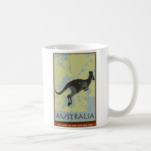 Australien Kaffeetasse (Rechts)