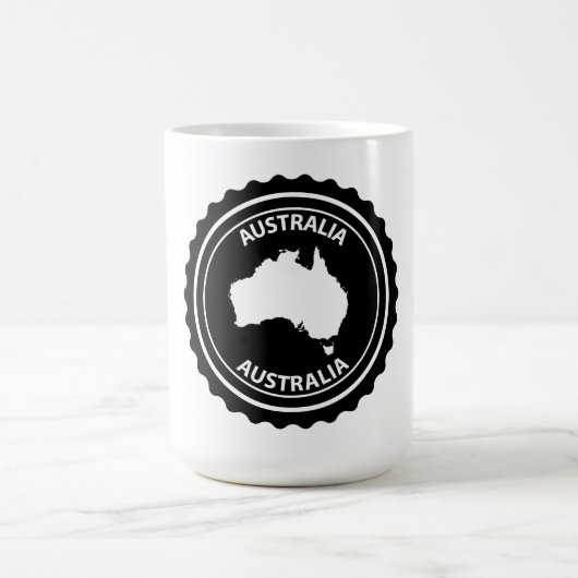 Australien Kaffeetasse (Mittel)