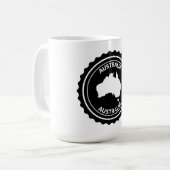 Australien Kaffeetasse (Vorderseite Links)