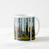 Australien Kaffeetasse (VorderseiteRechts)