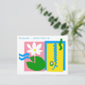 Australien - Kakadu Nationalpark - Postcard Postkarte (Stehend Vorderseite)