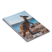 Australien Kangaroo auf dem Beach Foto Notizblock (Rechte Seite)