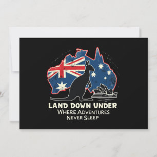 Australien Kangaroo Aussies landen unter Einladung