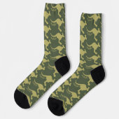 Australien Kangaroo Farbsocken Socken (Linkes Detail)