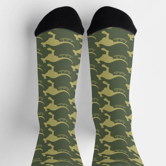 Australien Kangaroo Farbsocken Socken (Oben)