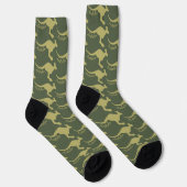 Australien Kangaroo Farbsocken Socken (Rechts)