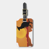 Australien Kangaroo Gepäckanhänger (Vorderseite vertikal)