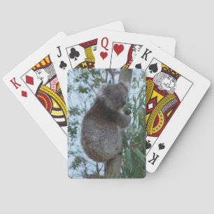 Australien Kangaroo Insel Koala in einem Baum Spielkarten