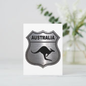 Australien Kangaroo Postkarte (Stehend Vorderseite)
