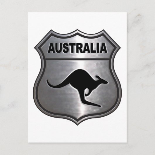 Australien Kangaroo Postkarte (Vorderseite)