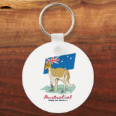 Australien Kangaroo Schlüsselanhänger (Vorderseite)