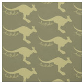 Australien Kangaroo Sonderfarbstoff Stoff (Muster)