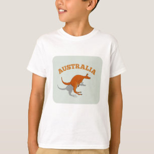 Australien, Kangaroo-Sprung T-Shirt