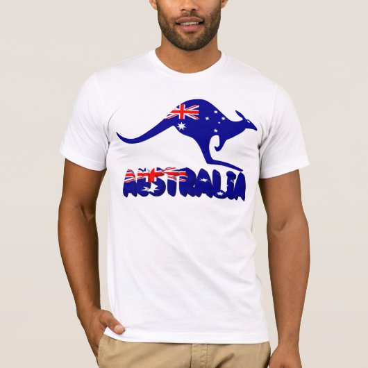 Australien Kangaroo T-Shirt (Vorderseite)