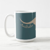 Australien Kangaroo Zoll-Tasse Kaffeetasse (Links)