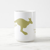 Australien Kangaroo Zoll-Tasse Kaffeetasse (Mittel)