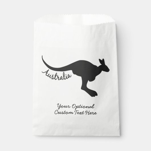 Australien Kangaroo Zollkodex Geschenktütchen (Vorderseite)