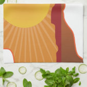 Australien-Känguru Handtuch (Gefaltet)