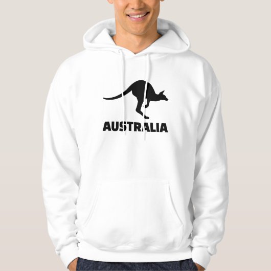 Australien-Känguru Hoodie (Vorderseite)