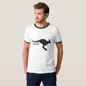 Australien-Känguru-Shirts u. -jacken T-Shirt (Vorne ganz)
