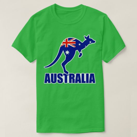 Australien Känguru T-Shirt (Design vorne)
