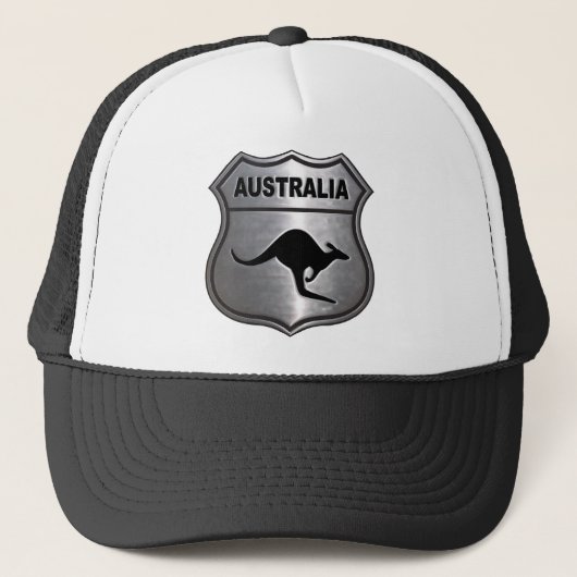 Australien-Känguru Truckerkappe (Vorderseite)