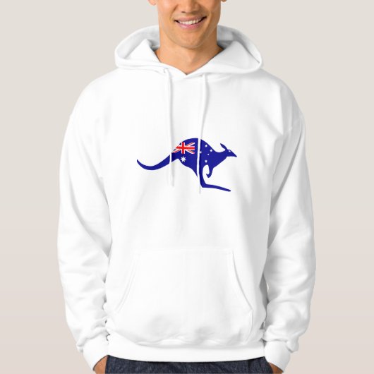 Australien 🦘 Kapuzenpullover 🦘 Hoodie (Vorderseite)