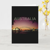 Australien Karte (Gelbe Blume)
