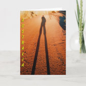 Australien Karte (Vorderseite)