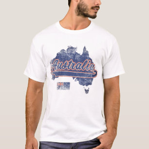 Australien-Karte T-Shirt
