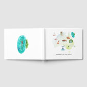 Australien Karte Willkommen Gästebuch (Voll)