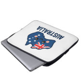 Australien Kawaii Fusion - Bold & Adorable Laptopschutzhülle (Vorne Knopf)