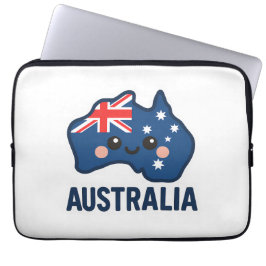 Australien Kawaii Fusion - Bold & Adorable Laptopschutzhülle